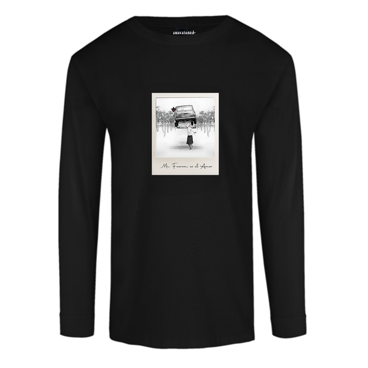 Playera Manga Larga Mi Fuerza