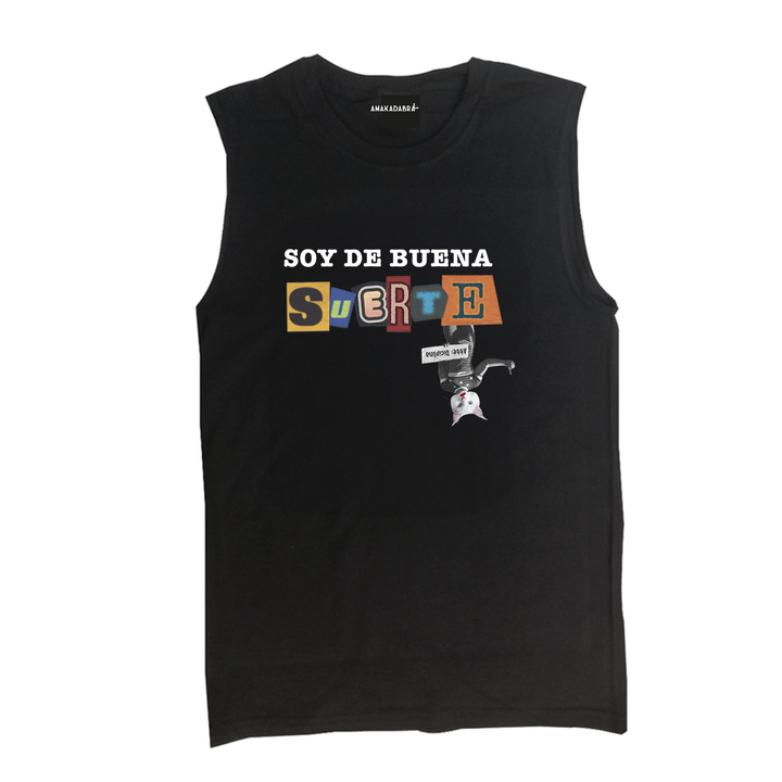 Playera sin mangas Suerte SMZ