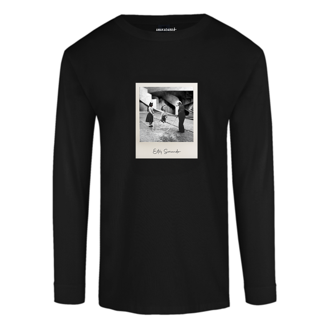 Playera Manga Larga Soñando