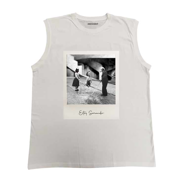 Playera sin mangas Soñando