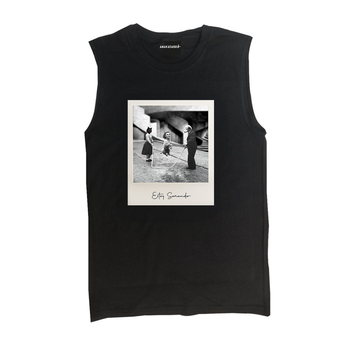 Playera sin mangas Soñando